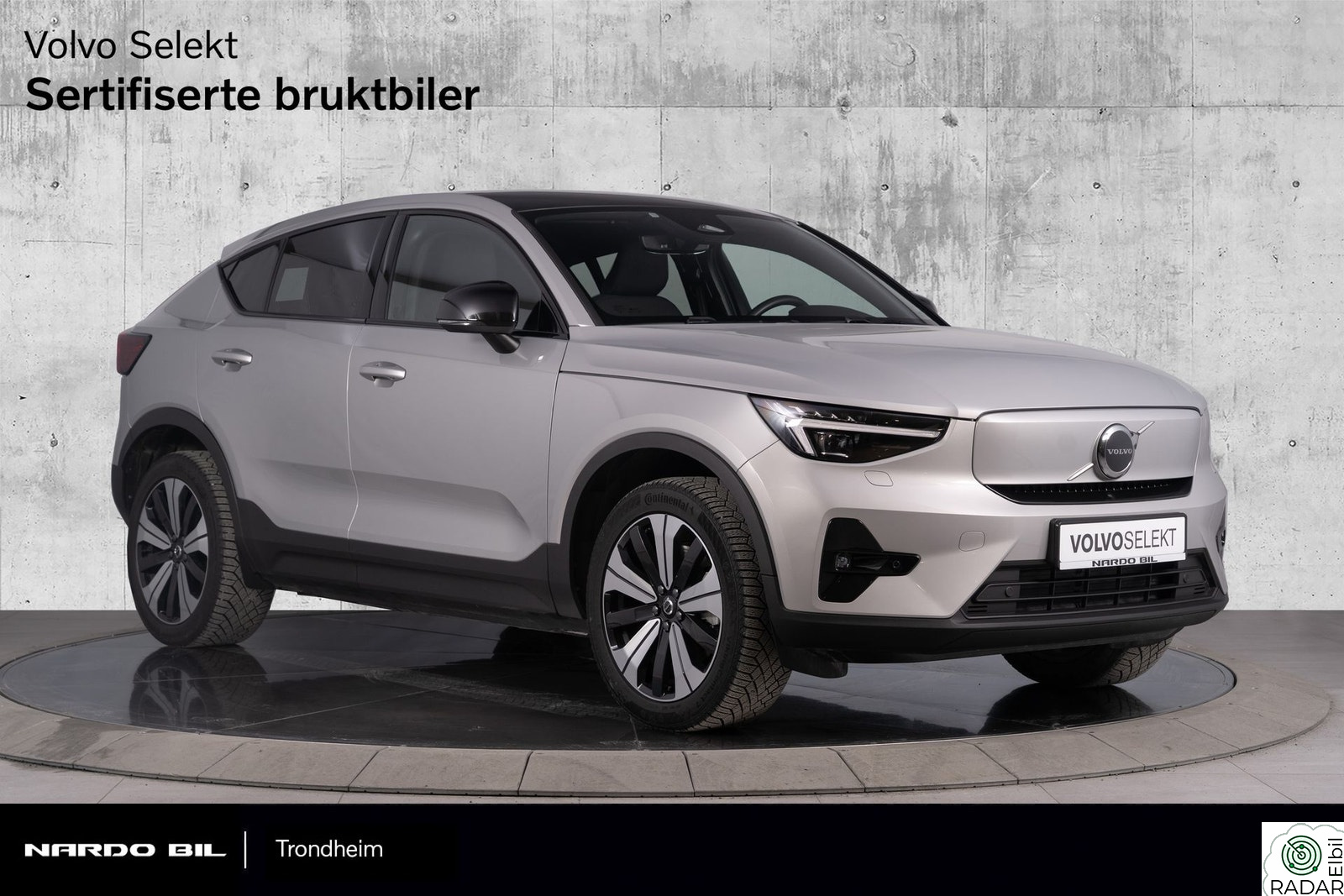 VOLVO C40 408 hk Plus. Piksel LED/Krok/Varmepumpe/Soltak/VOC