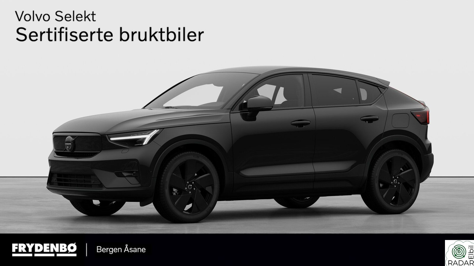 VOLVO EC40 Twin Performance Ultra Black KROK|PANO|20"|PIXEL|TONEDE