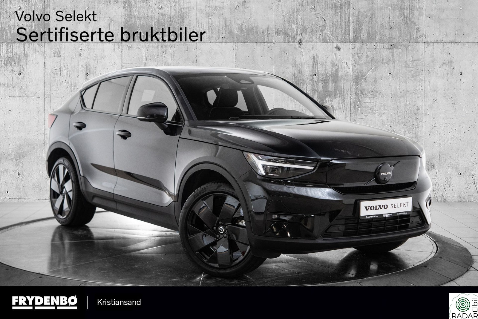 VOLVO EC40 Twin Performance Ultra Black Edt KROK|PANO|PIXEL