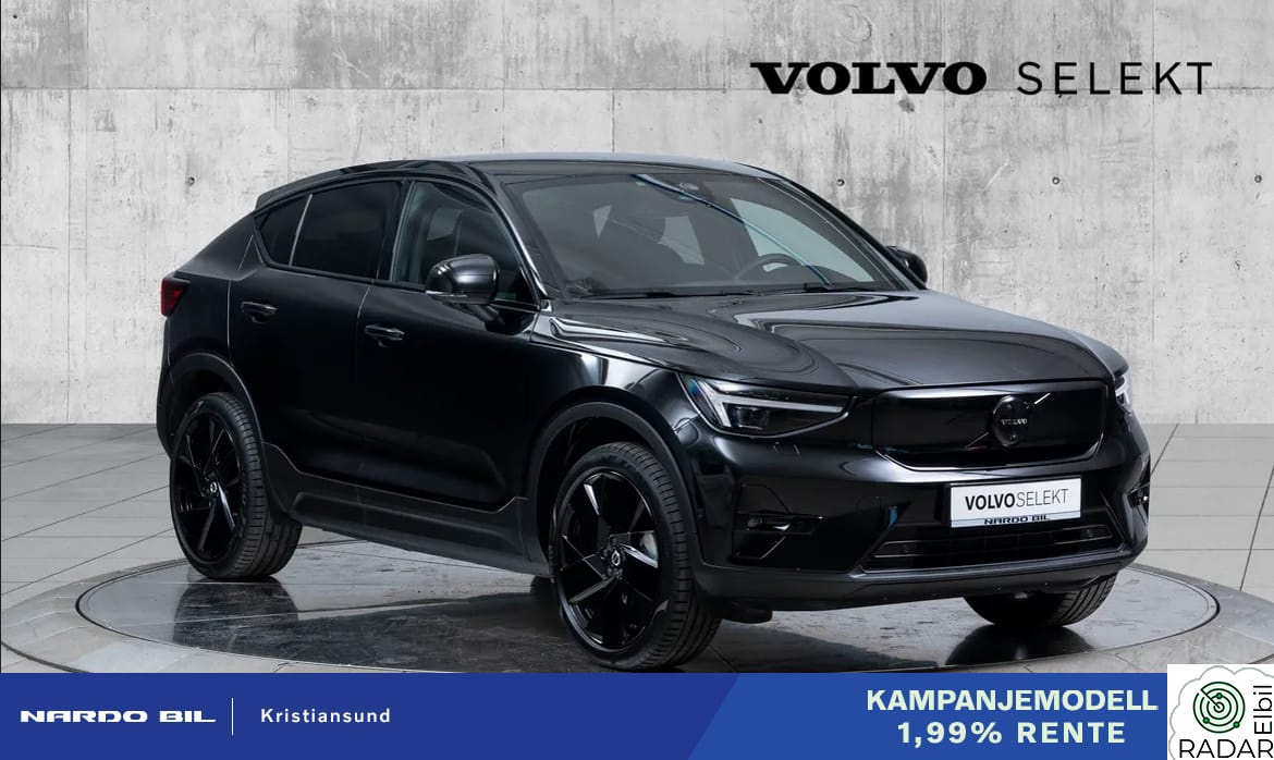 VOLVO EC40 Black Edt | Twin Ultra | 360 | Krok | Harman&Kardon