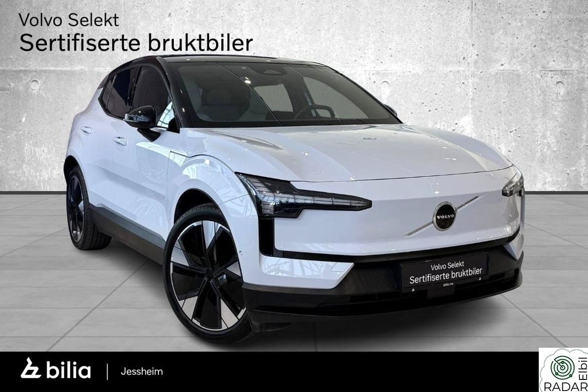 VOLVO EX30 428Hk AWD Ultra, Hengerfeste, 360° Kamera, Panorama