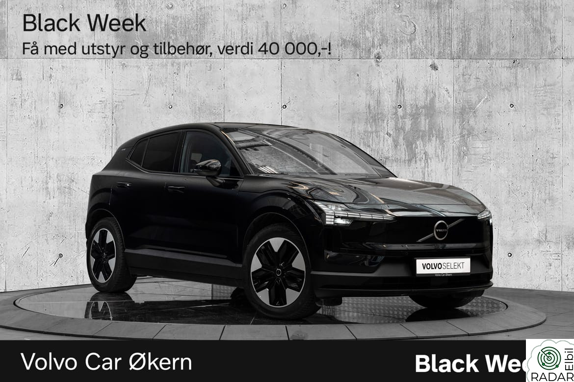 VOLVO EX30 El. Twin Performance Plus 428Hk. Velholdt!