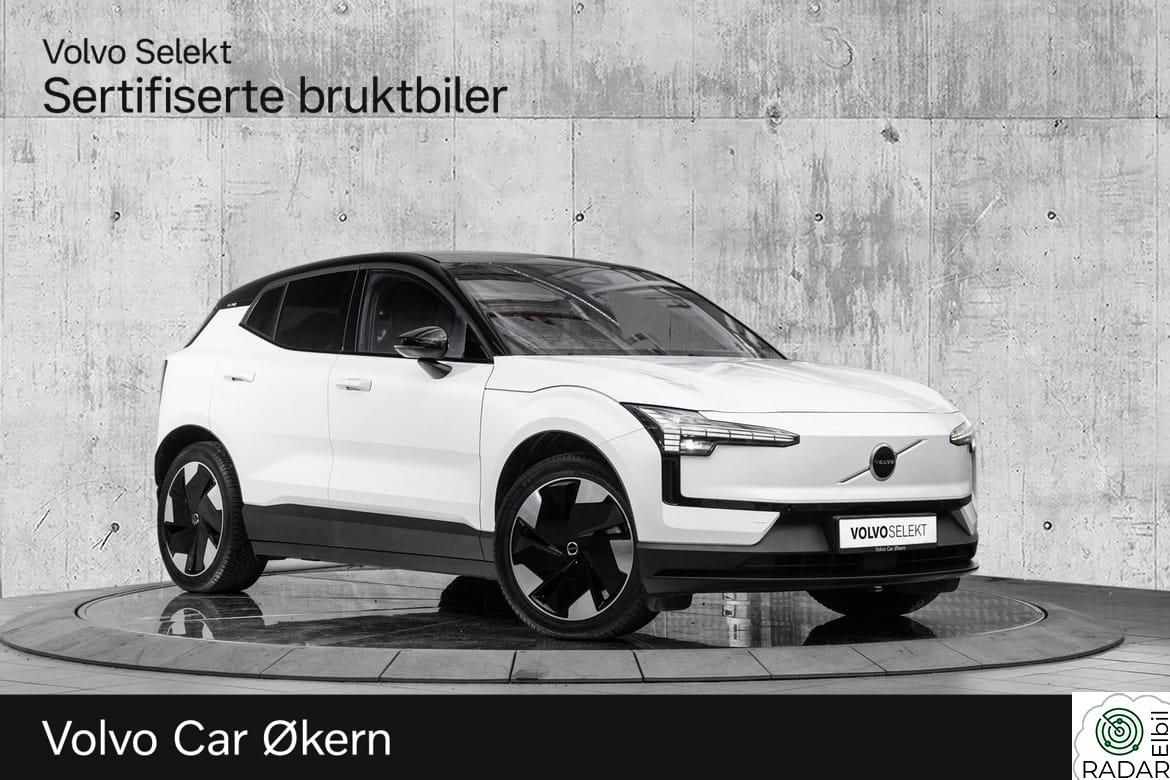 VOLVO EX30 El. Twin Performance Plus 428Hk. Velutstyrt!