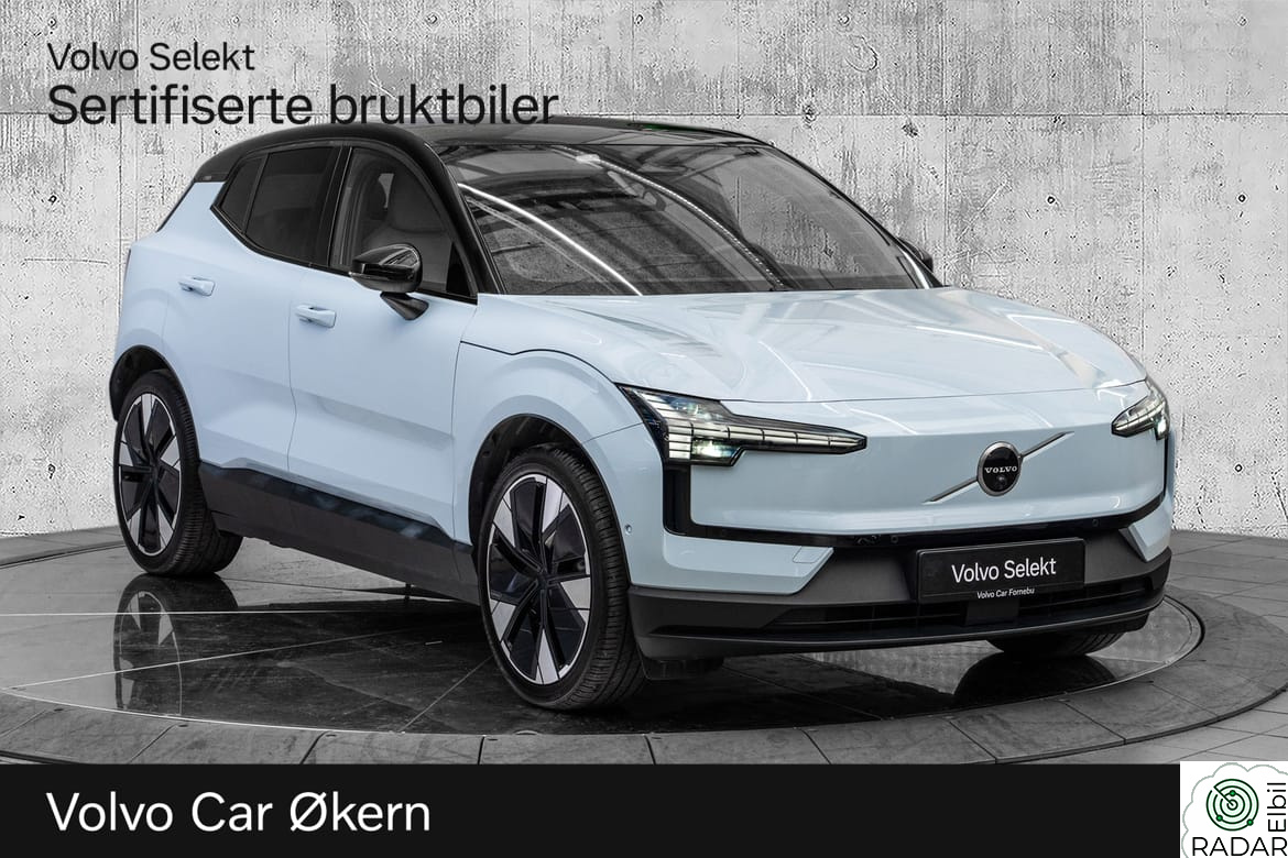 VOLVO EX30 Twin Motor Perf. Ultra - 20" 360Kamera Lyst interiør!
