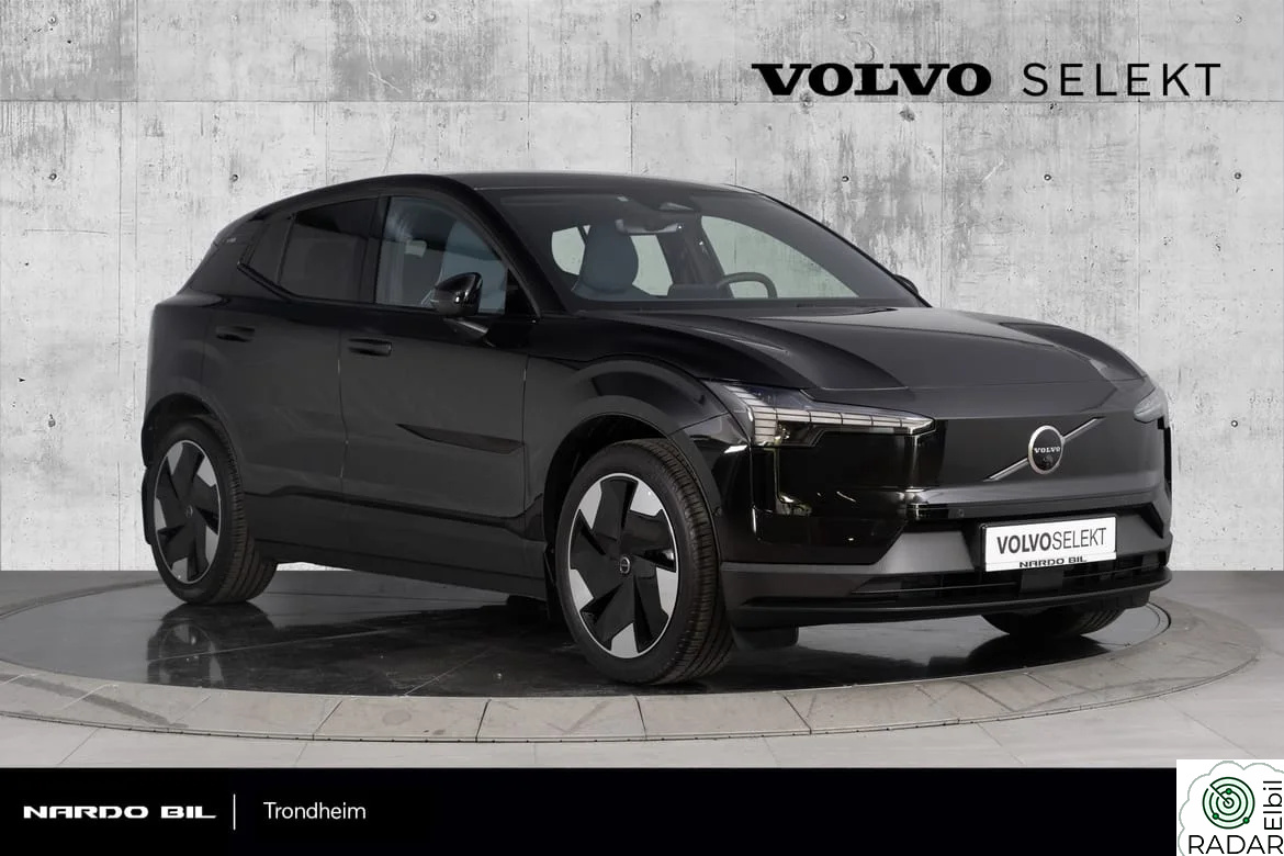 VOLVO EX30 428 hk ULTRA. Varmepumpe/HK/Soltak/360/Krok/Adaptiv CC