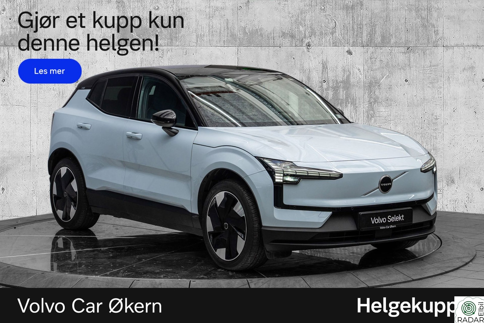 VOLVO EX30 Twin Motor Performance Plus AWD Varmepumpe
