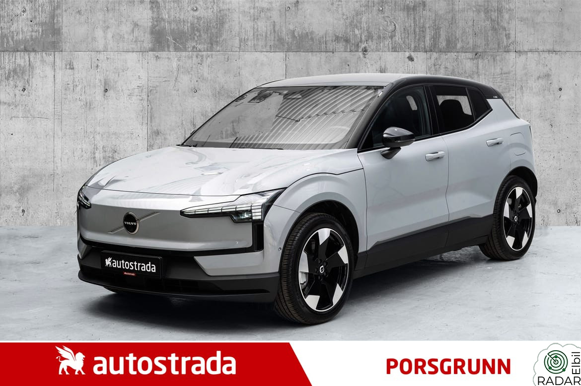 VOLVO EX30 Ultra, 428 hk, H.Feste, Panorama. Navi, 360` kamera