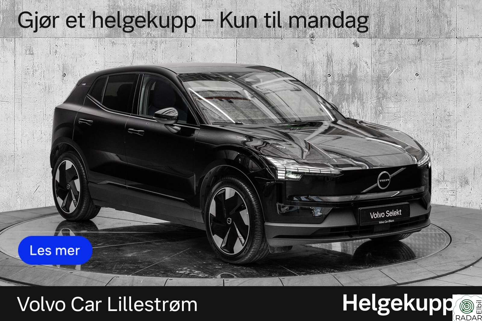 VOLVO EX30 Twin Motor Performance Plus AWD Pent utstyrt!