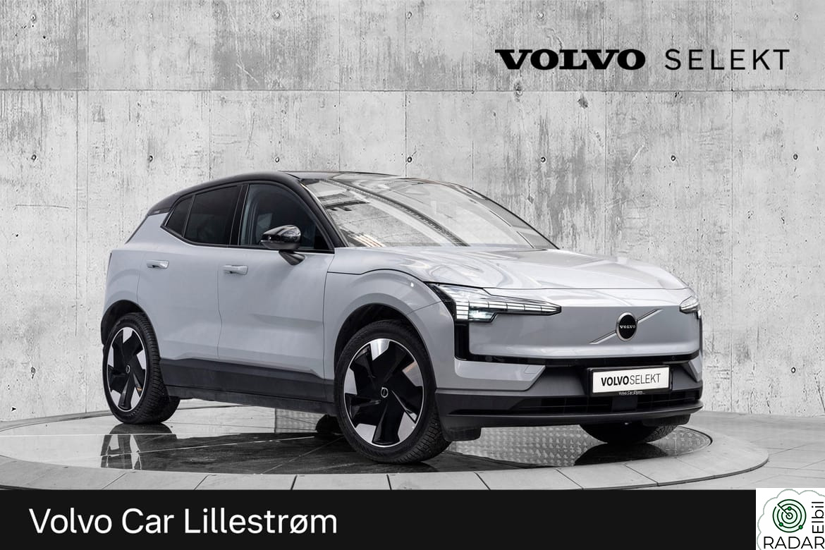 VOLVO EX30 El. Single Motor Plus 272Hk. Velutstyrt!