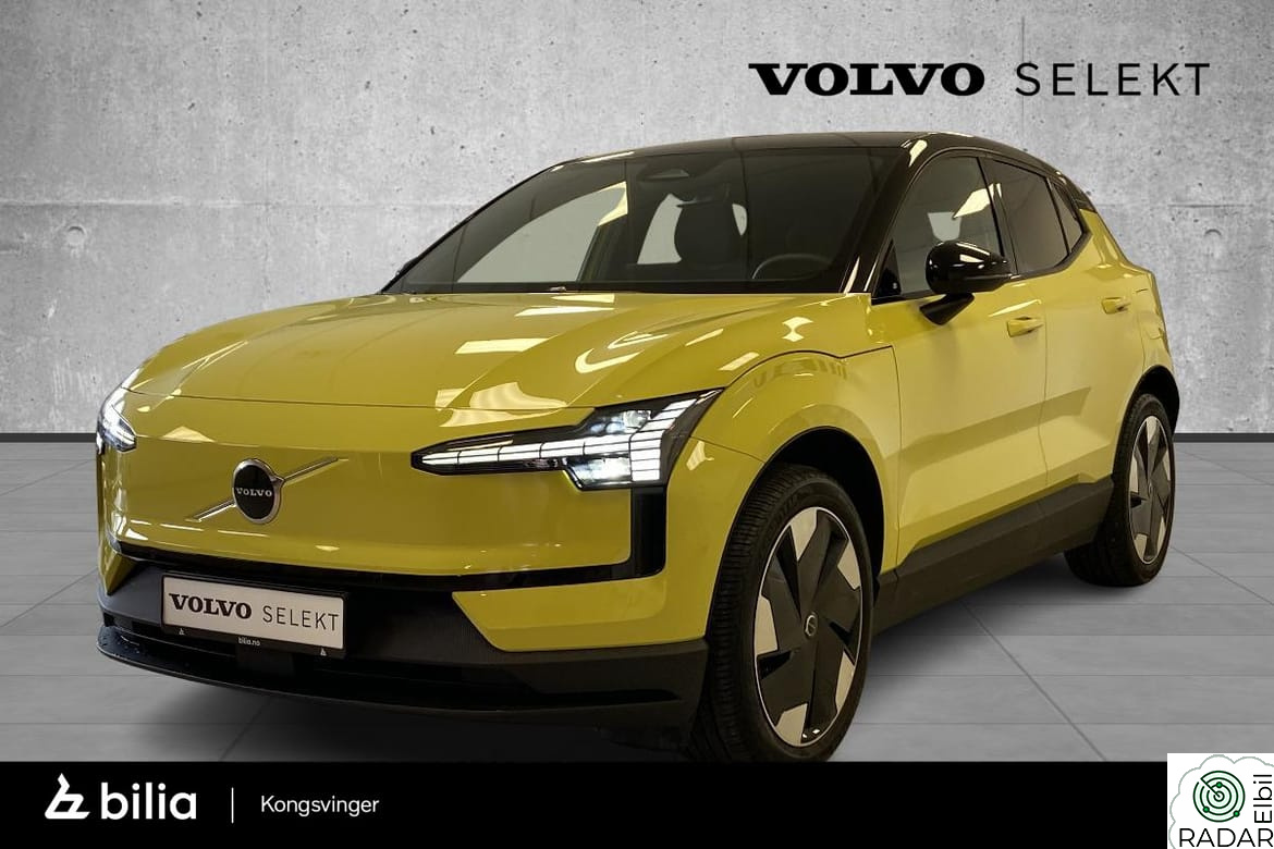 VOLVO EX30 Single Motor Ext Rng-Google, Appstyring, Varmepumpe ++