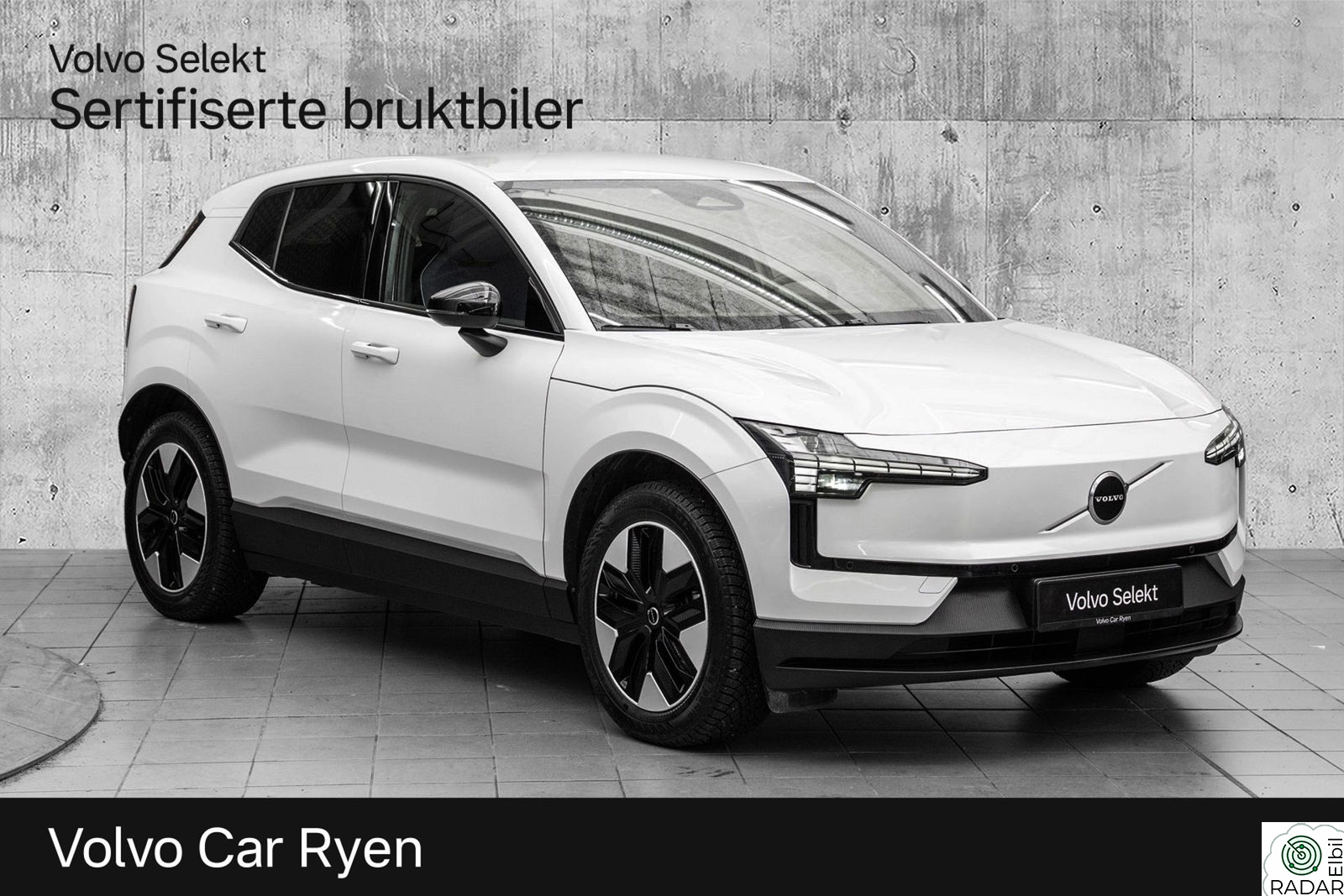 VOLVO EX30 El. Single Motor Core 272Hk. Extended Range!
