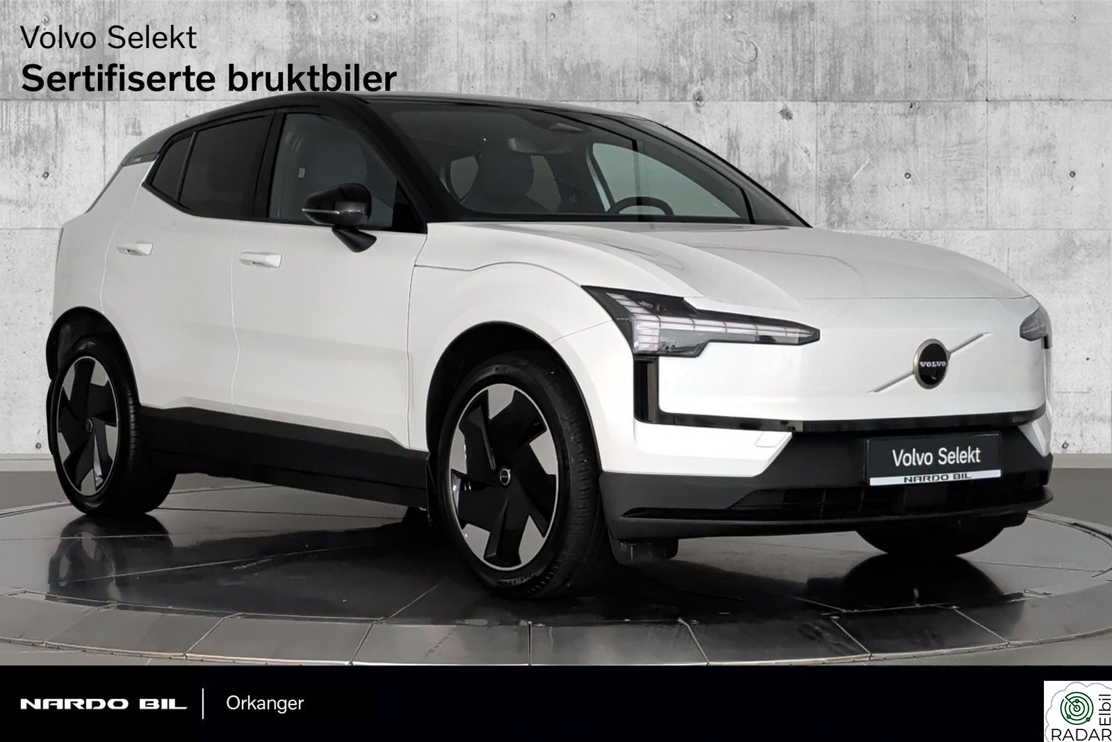 VOLVO EX30 272 Hk - RWD - HarmanKardon - Adaptive CC -Varmepumpe
