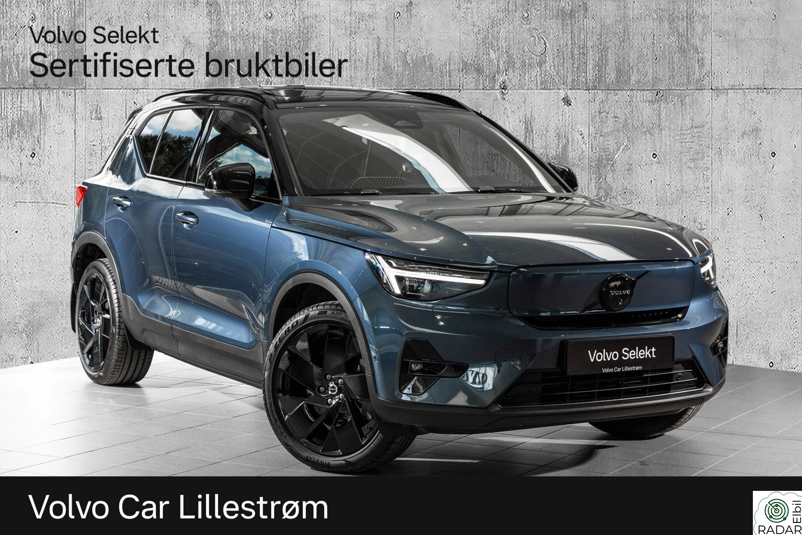VOLVO EX40 EX40 Twin Ultra Black Edition Pixellys Hengerfeste H&K