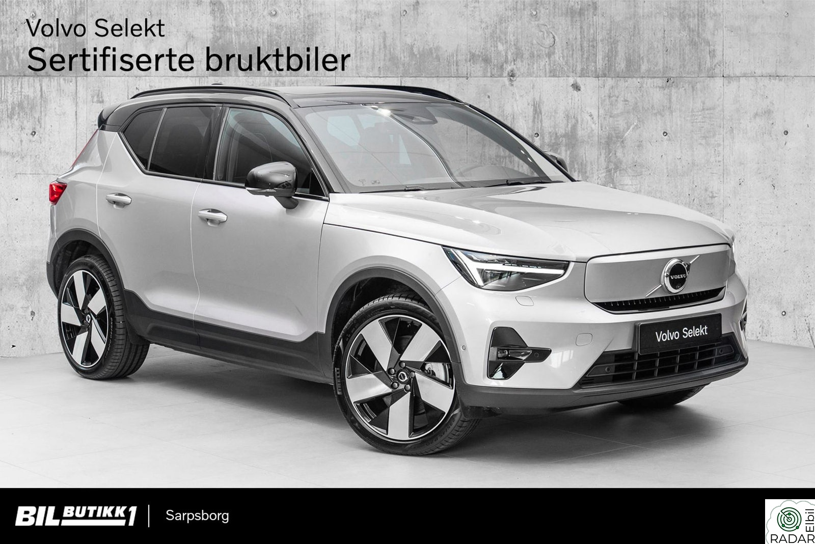 VOLVO EX40 Twin Ultra - 360' cam/Pixellys/H&K lydanlegg