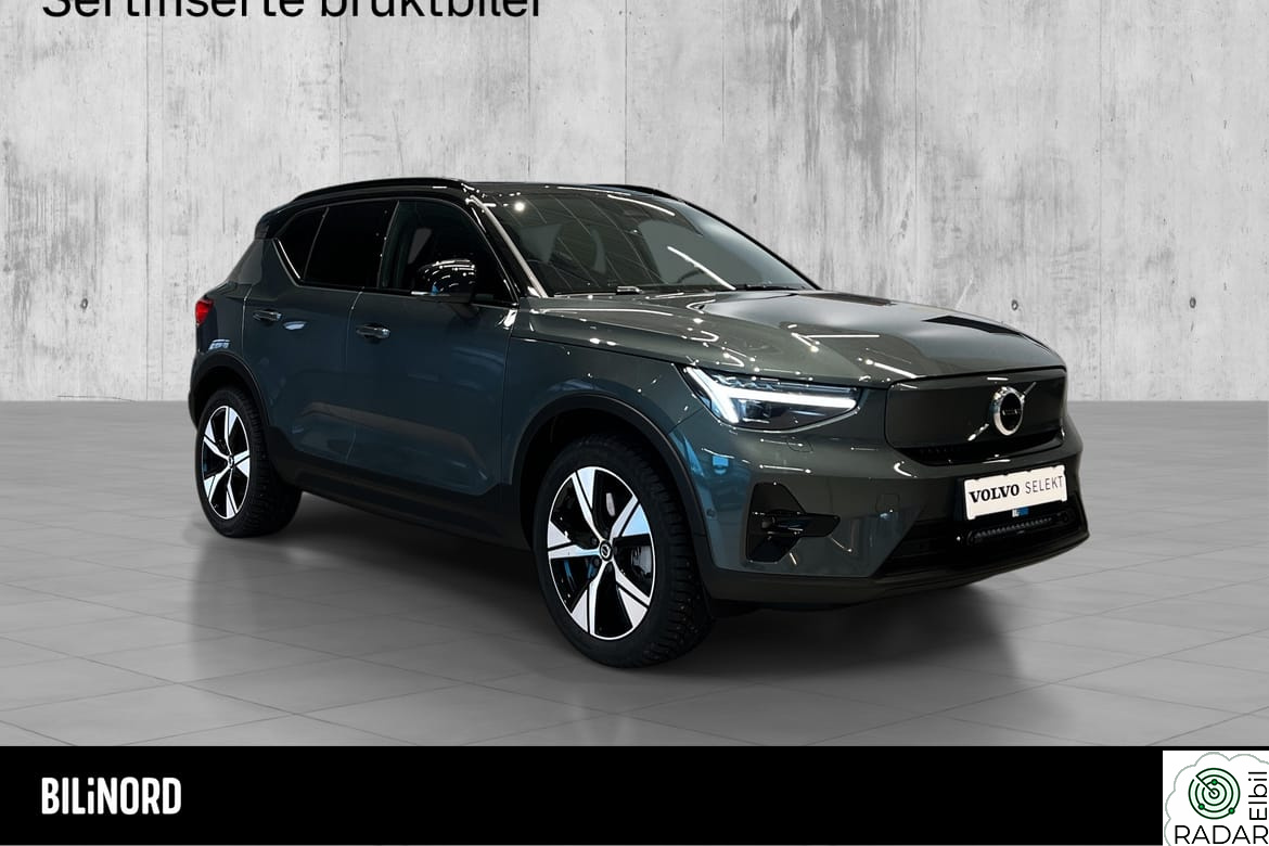 VOLVO EX40 4x4, Ledbar, Varmepumpe, 360 Kamera