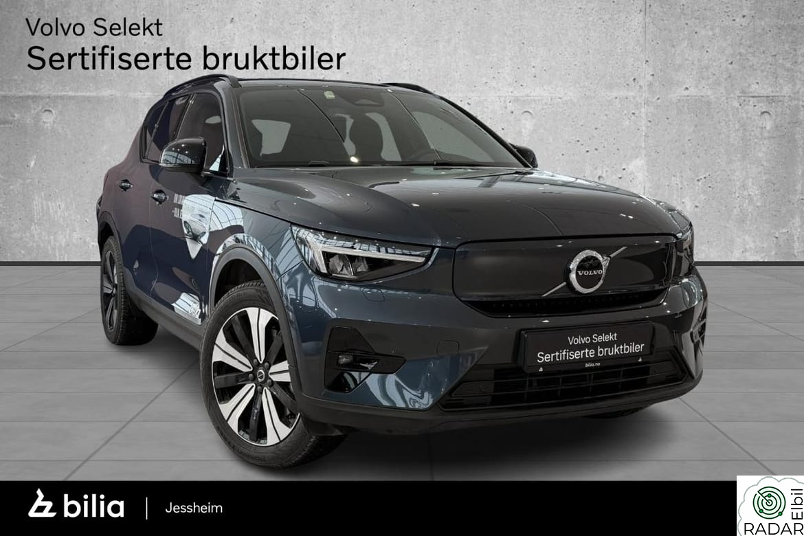 VOLVO EX40 408hk AWD Plus, Varmepumpe, Hengerfeste, App