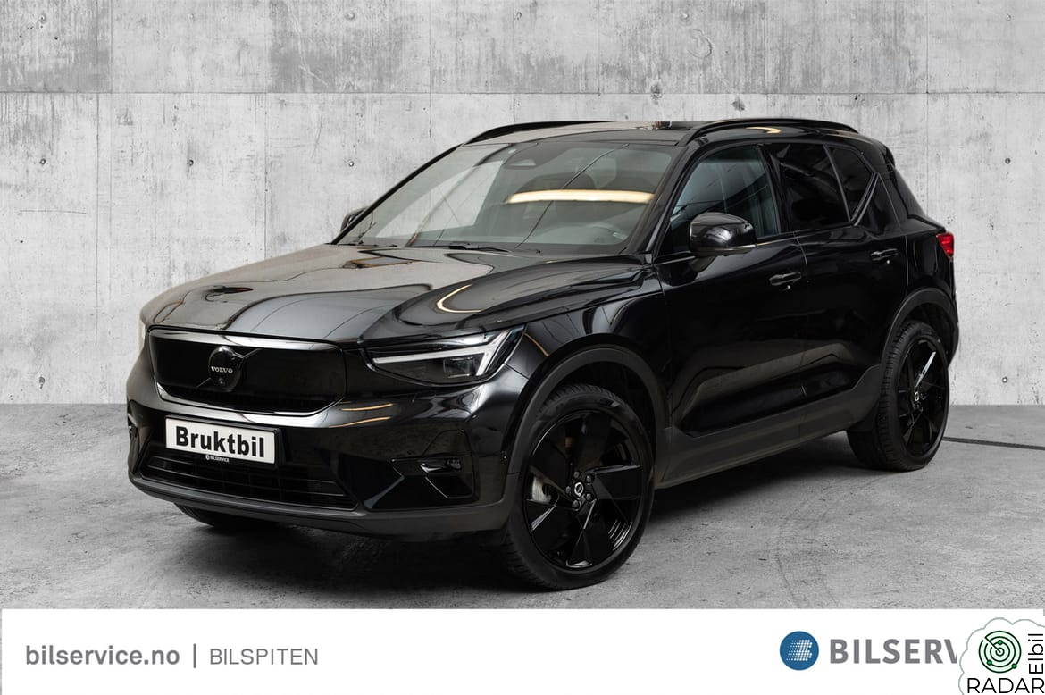 VOLVO EX40 Ultra Black Edition/Hengerfeste/20"/Pano/Alt Utstyr!