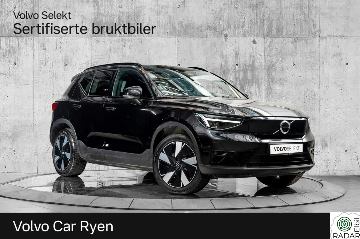 VOLVO EX40 El. Twin Performance Plus 442Hk. Hengerfeste!
