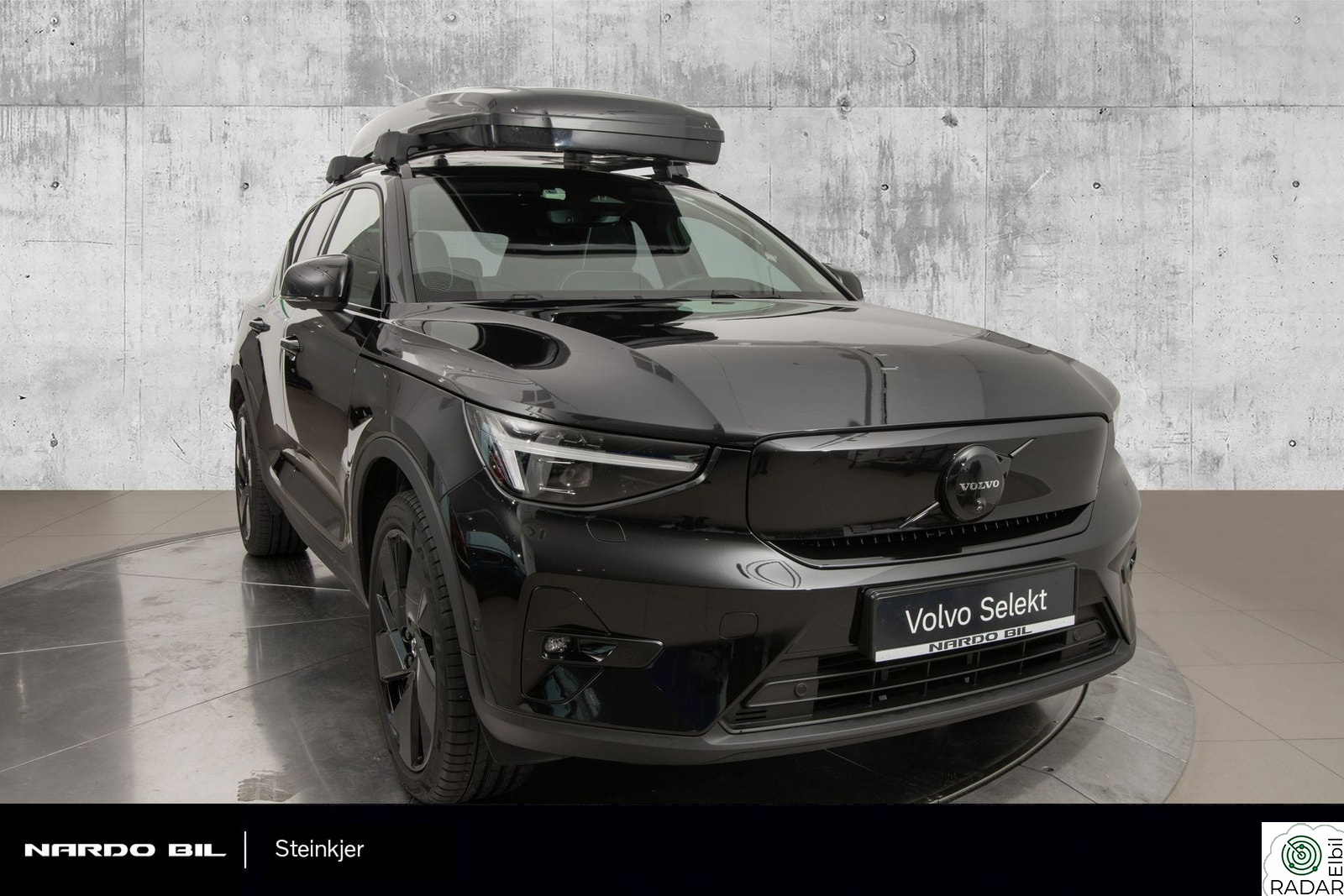 VOLVO EX40 ULTRA Black edition SKIBOKS/KROK/PIXEL++