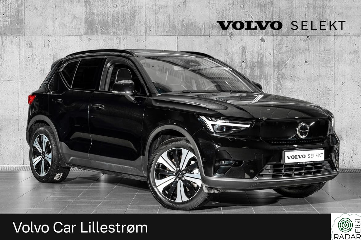 VOLVO EX40 El. Twin Performance Ultra 442Hk. Topputstyrt!