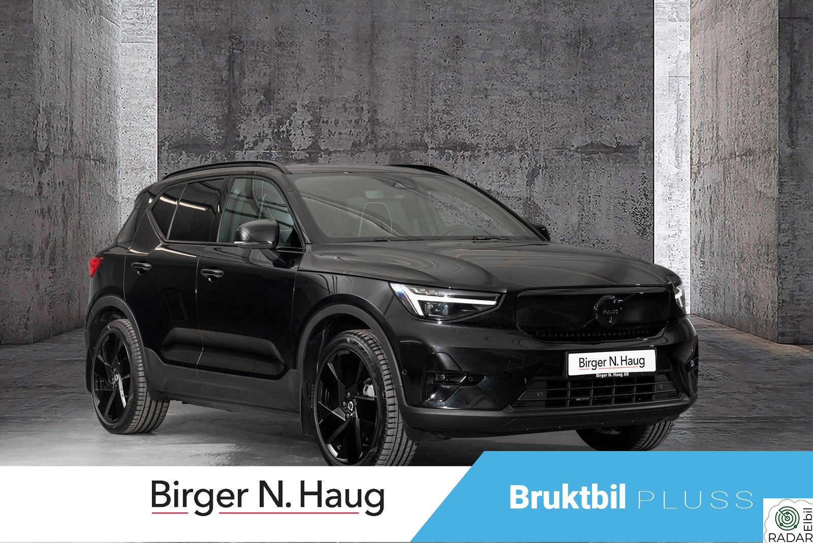 VOLVO EX40 Twin 408hk AWD Ultra Black Edition TOPPMODELL! HENT NÅ!