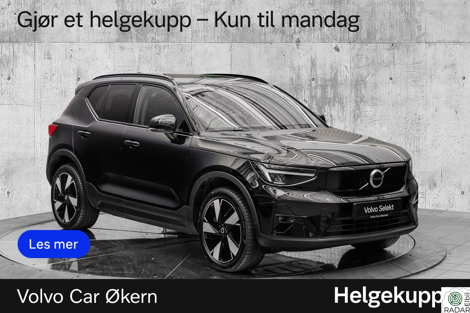 VOLVO EX40 Twin Motor Performance Plus AWD - Hengerfeste