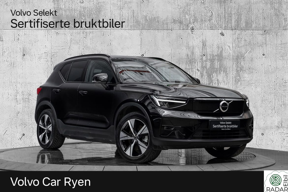 VOLVO EX40 El. Twin Performance Plus 442Hk. Hengerfeste!