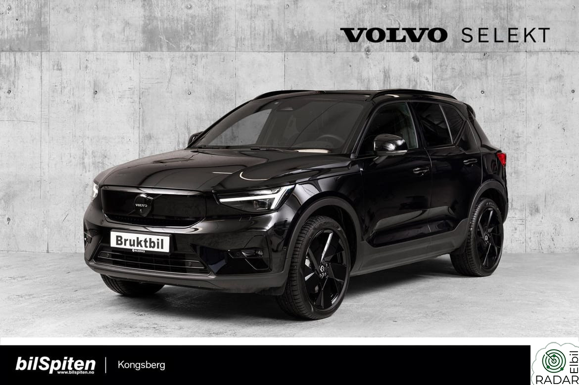 VOLVO EX40 Ultra Black Edition/Performance/20"/Pano/Alt Utstyr!
