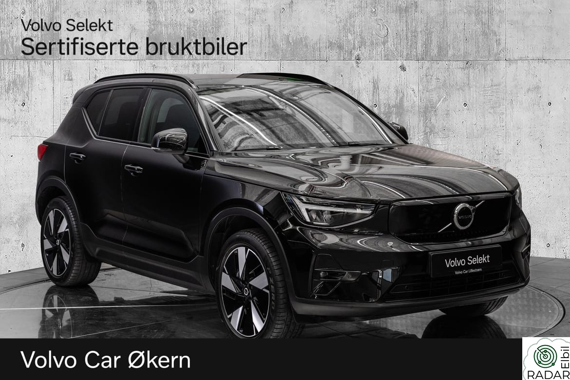 VOLVO EX40 El. Twin Performance Plus 442Hk. Hengerfeste!