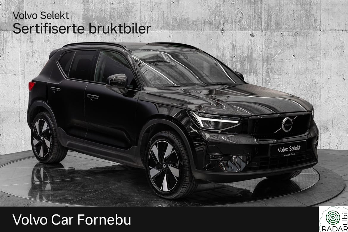 VOLVO EX40 El. Twin Performance Plus 442Hk. Hengerfeste!