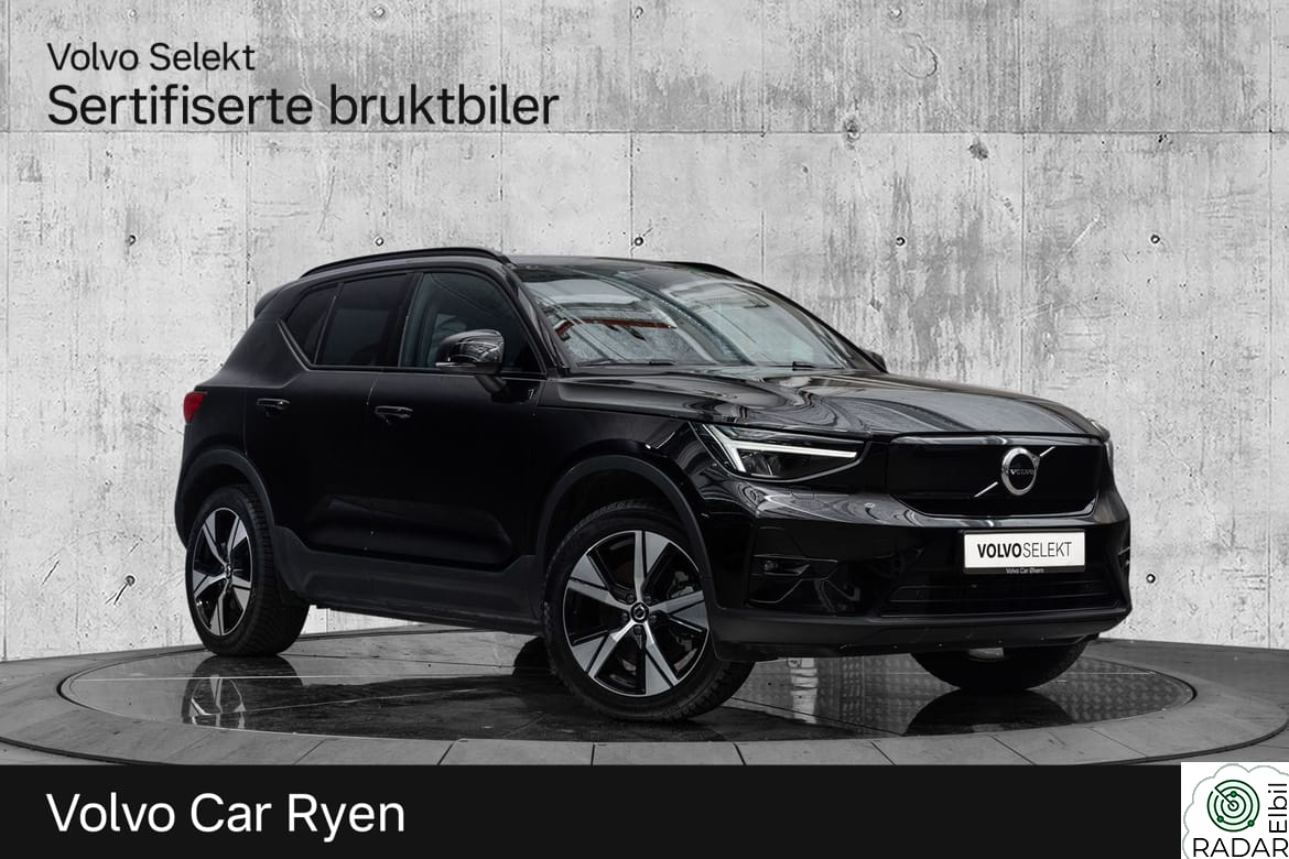 VOLVO EX40 El. Twin Performance Plus 442Hk. Hengerfeste!
