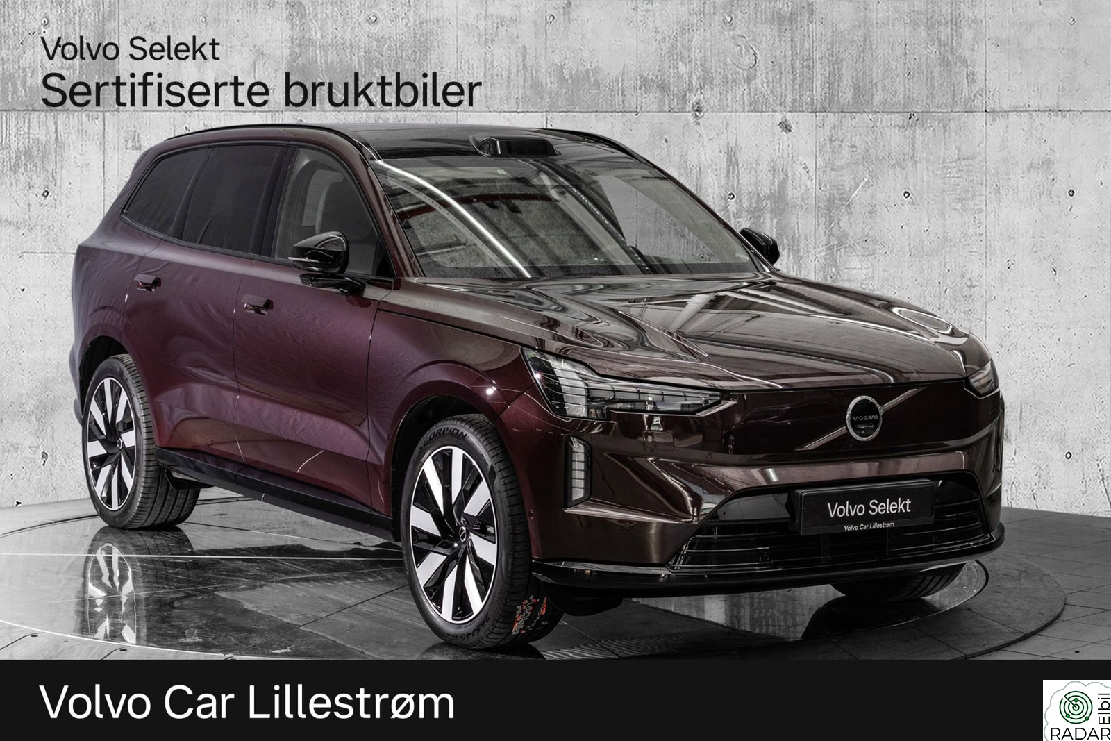 VOLVO EX90 Twin Performance Ultra 517Hk. Topputstyrt!