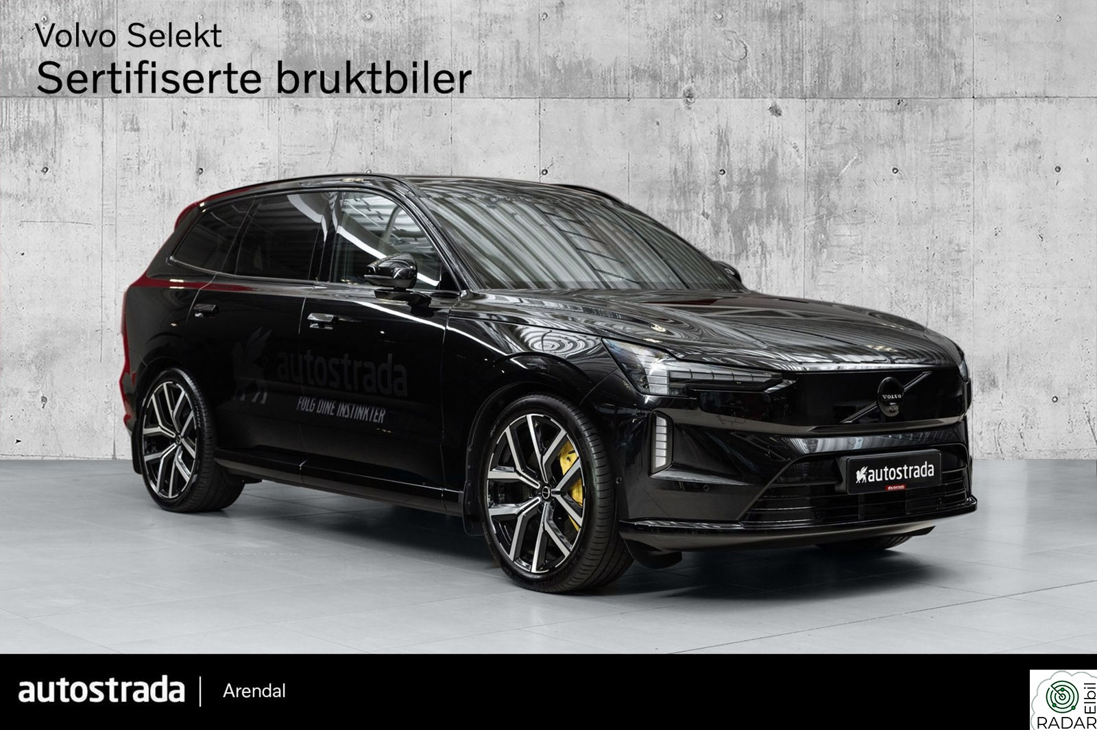 VOLVO EX90 Performance Ultra | 22" | B&W | Krok | Pilot Assist |