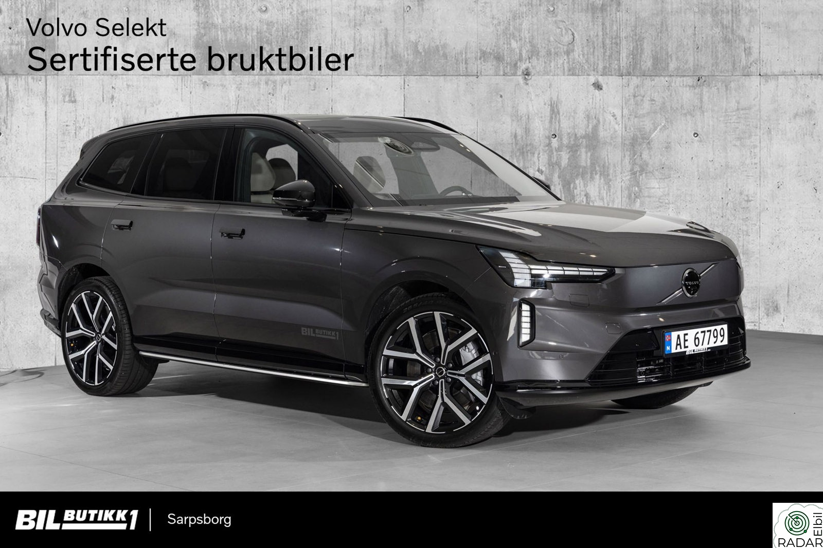 VOLVO EX90 Twin Performance - 7s/B&W lydanlegg/H.feste/Massasje