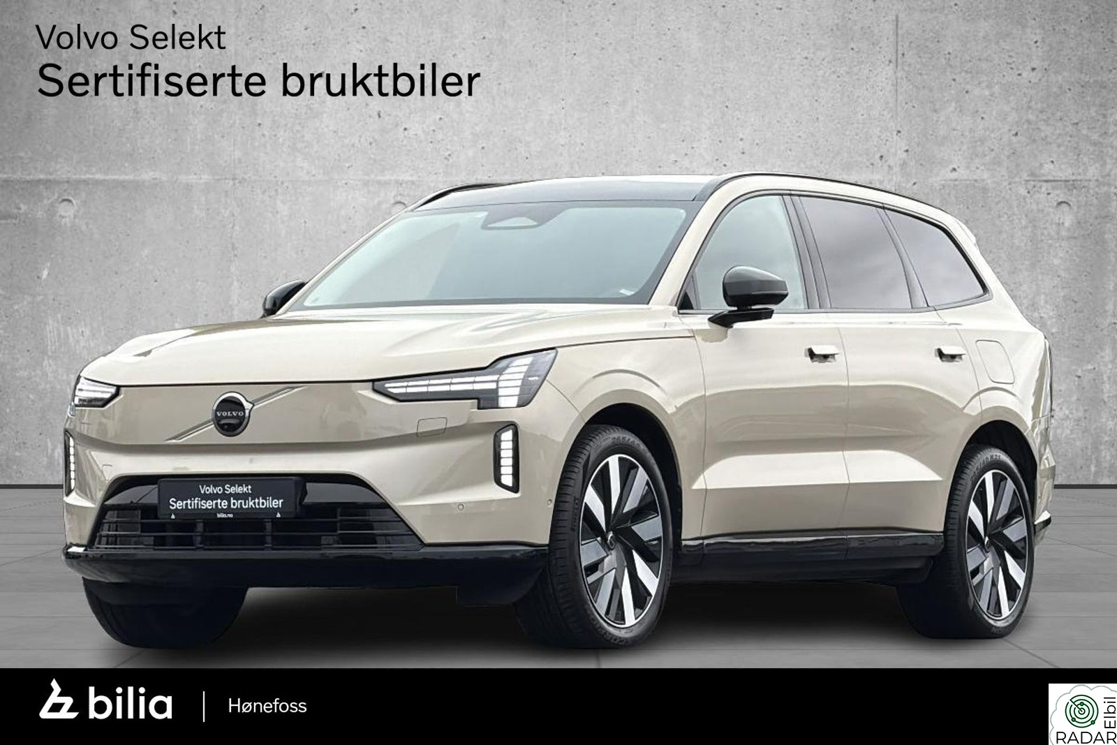 VOLVO EX90 Twin M Ultra 7 Krok,  360, Ventilerte seter++