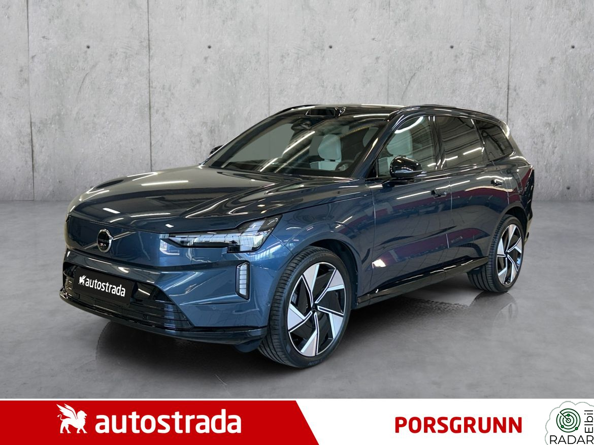 VOLVO EX90 Twin Perf. Ultra 7s, B&W, Pano, HUD, SoftClose, Pixel