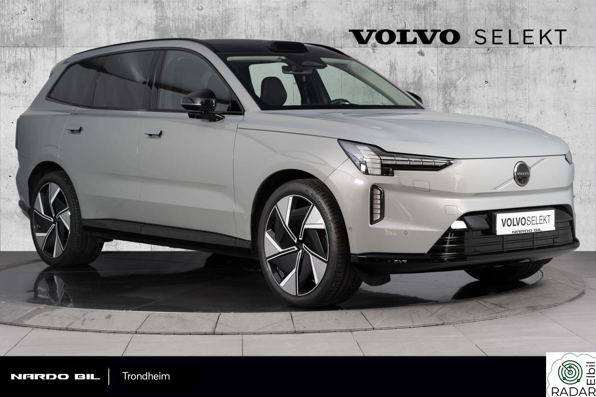 VOLVO EX90 Ultra. Pixel/Massasje/Krok/Head Up/Bowers/Volvo App
