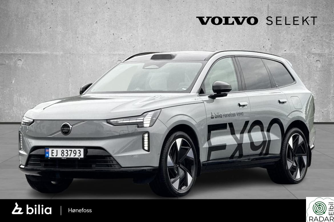 VOLVO EX90 Twin Performance Ultra B&W,Krok,massasje+++