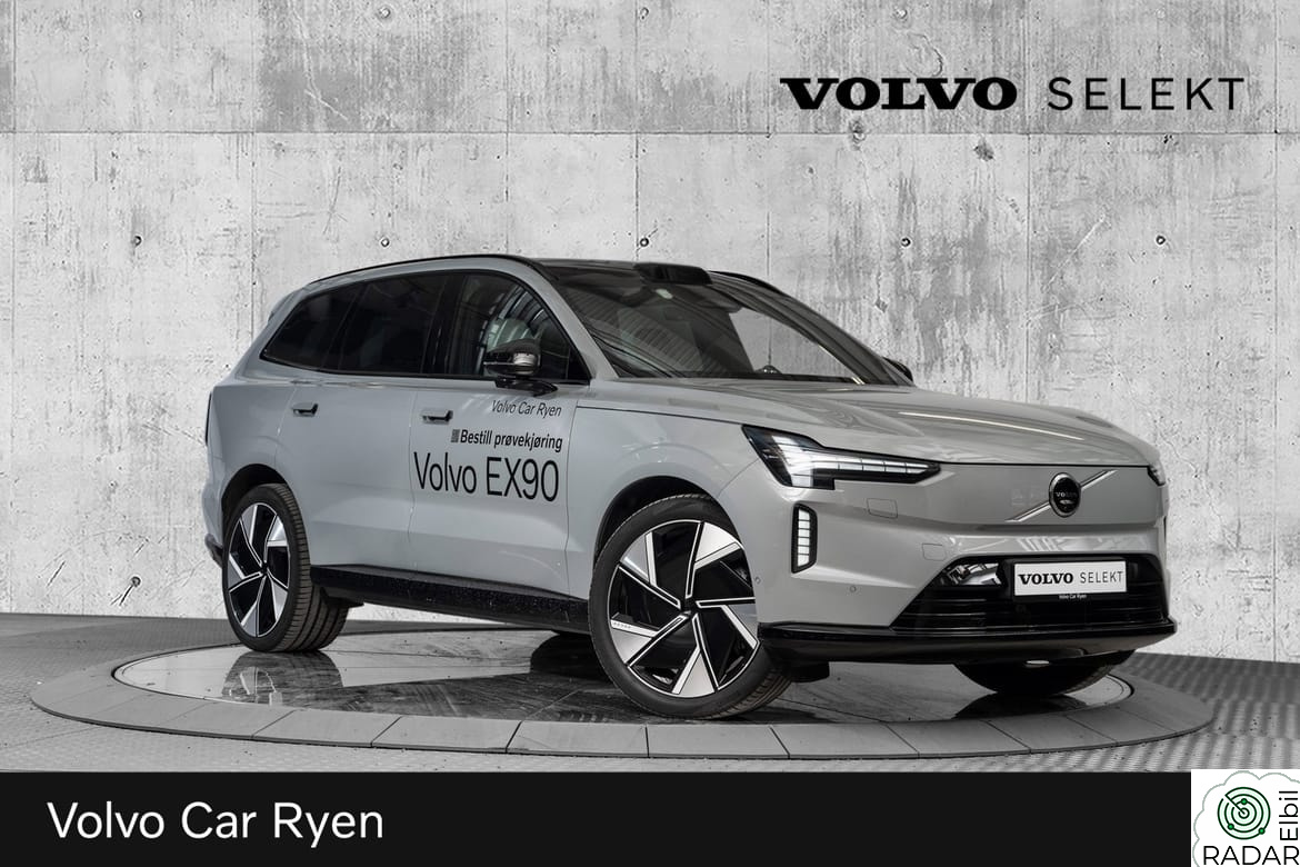 VOLVO EX90 Twin M Performance Ultra 517Hk. Demobil!