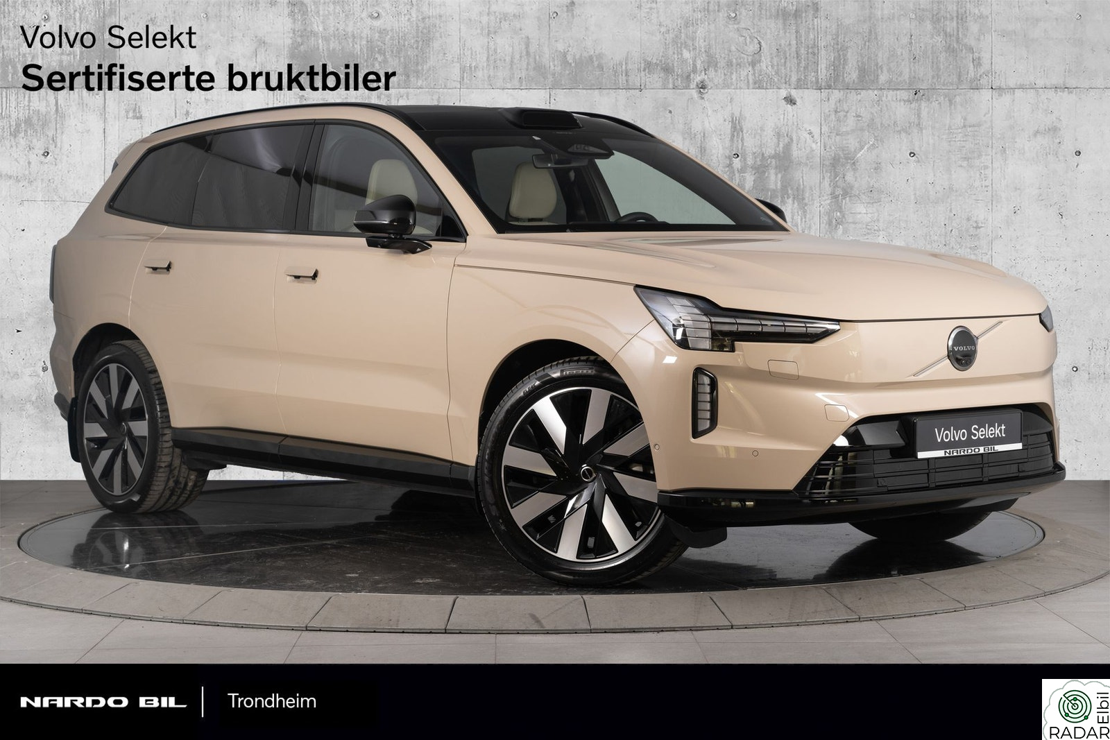 VOLVO EX90 Ultra. Luftfjæring/Krok/Pixel lys/Pilot Assist/Lidar