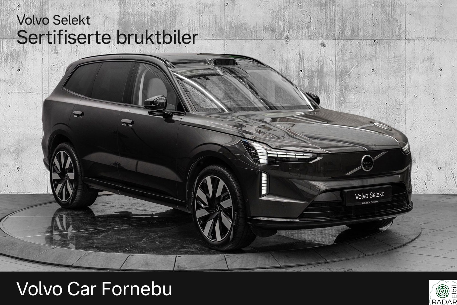 VOLVO EX90 Twin Motor Ultra PixelLED HUD Luftfjæring - Mye utstyr!
