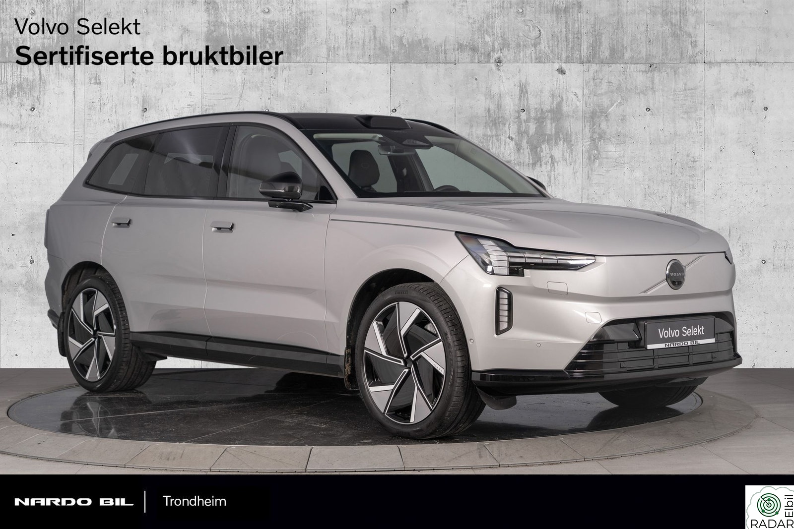 VOLVO EX90 Ultra 7-seter. 608 km WLTP/Krok/Luft/Massasje/Head Up