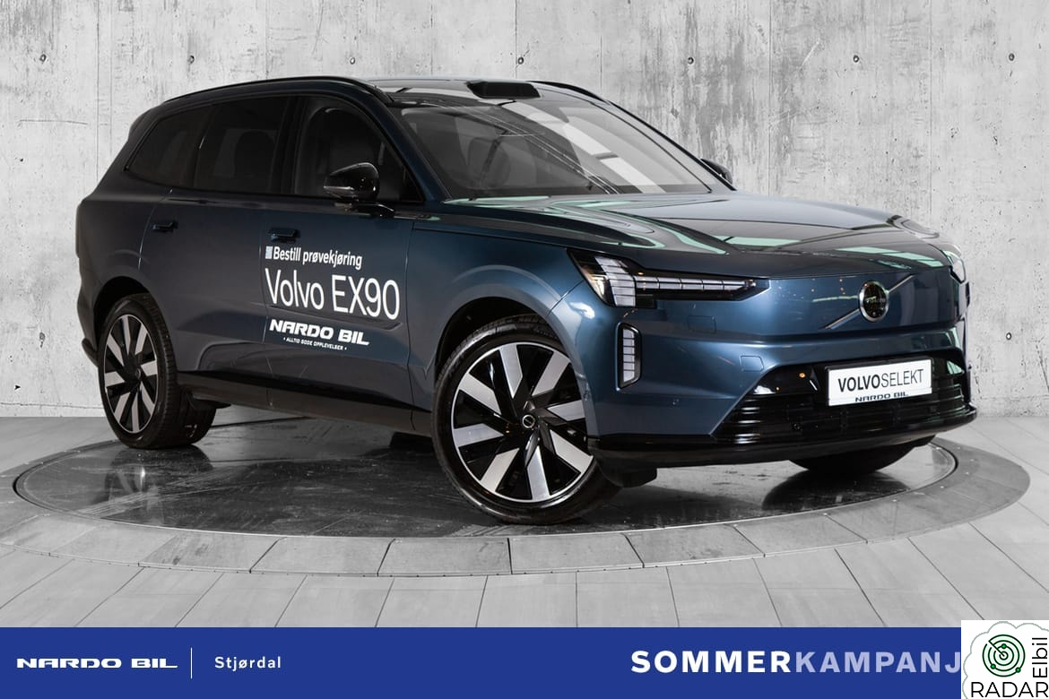 VOLVO EX90 Twin Motor Ultra VÅRKAMPANJE med rente fra kun 2,99%