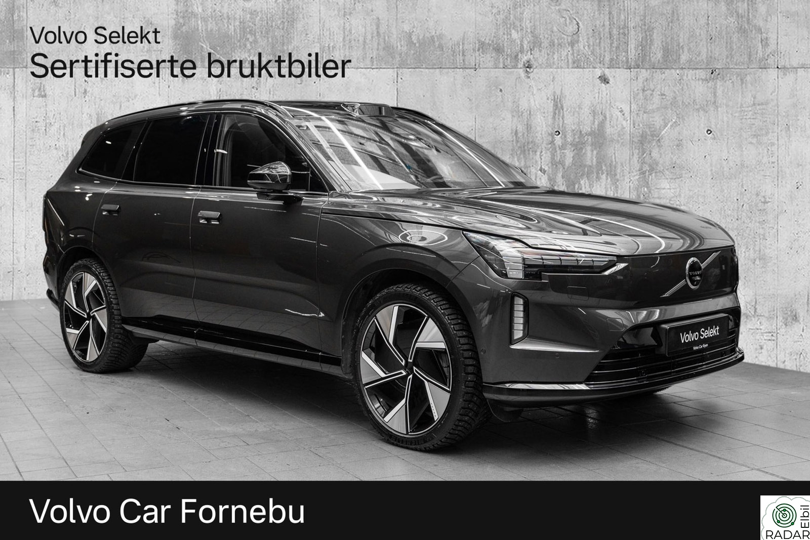VOLVO EX90 Twin Motor Ultra | 22" Topputstyrt! B&W PixelLED