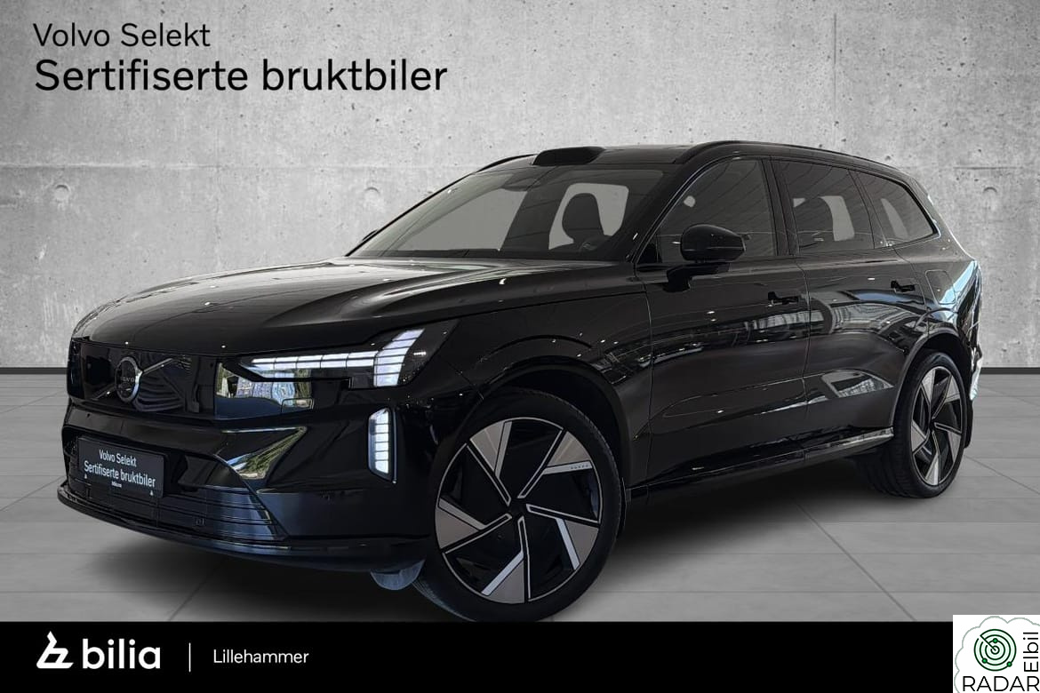 VOLVO EX90 ULTRA m/Pilot Ass./H.feste/Sotede Ruter/Lakkforseglet