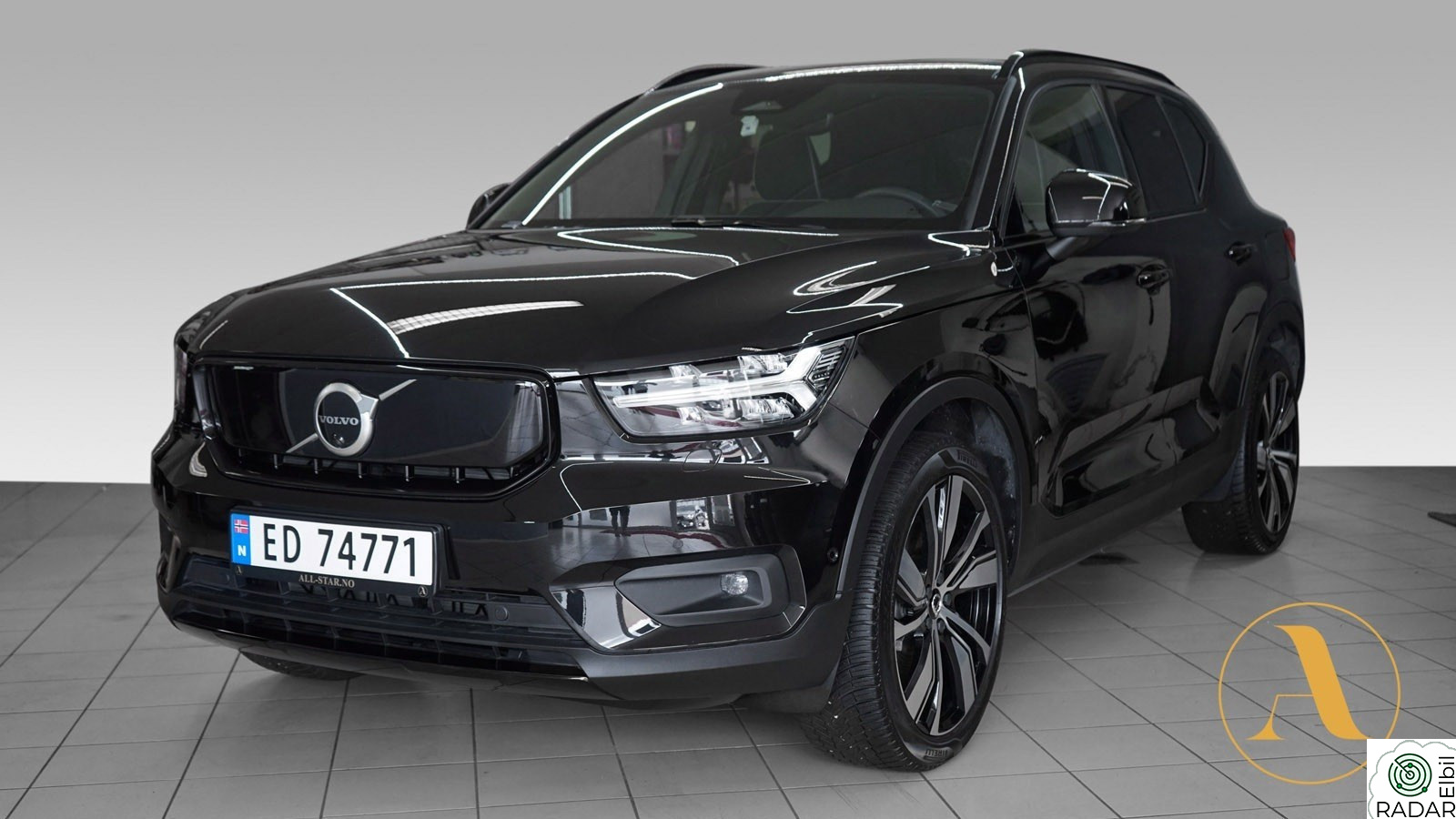 VOLVO XC40 Recharge twin AWD, 408hk, Harman Kardon