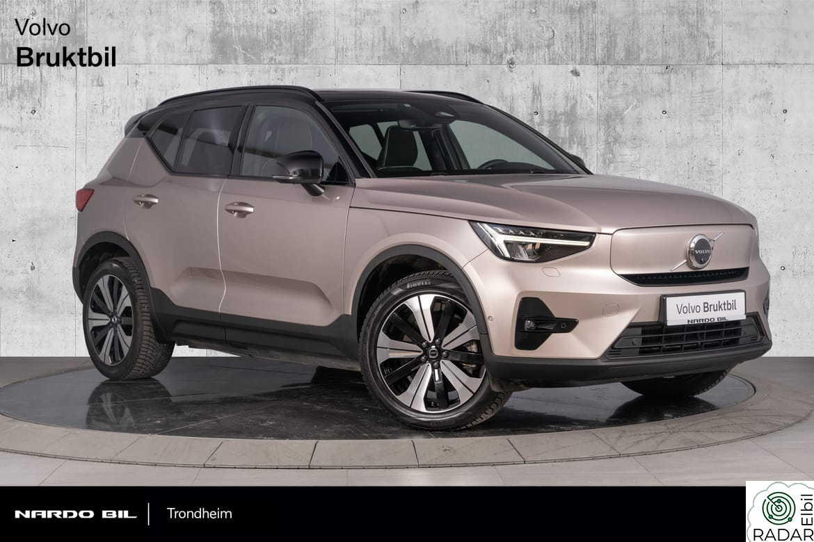 VOLVO XC40 408 hk Ultimate. 360/Soltak/VOC/Varmepumpe/HK