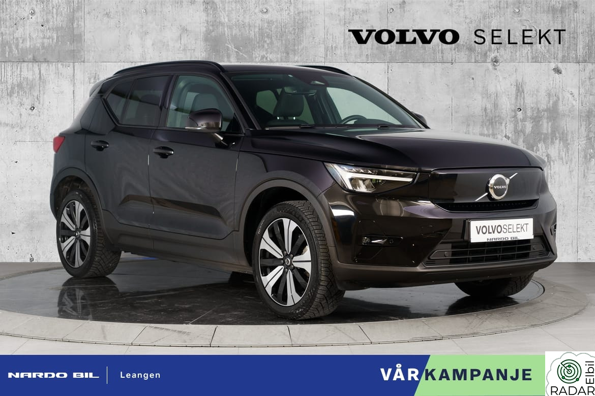 VOLVO XC40 408hk Plus.endelig VÅRKAMPANJE med Rente fra kun 2,99%