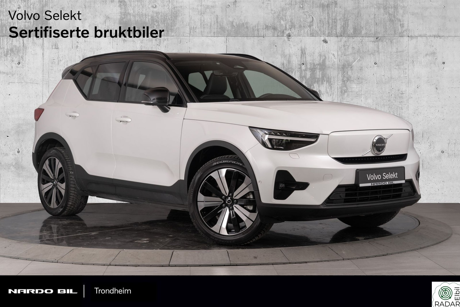 VOLVO XC40 408 hk Ultimate. 360/Soltak/VOC/Varmepumpe/HK/Krok
