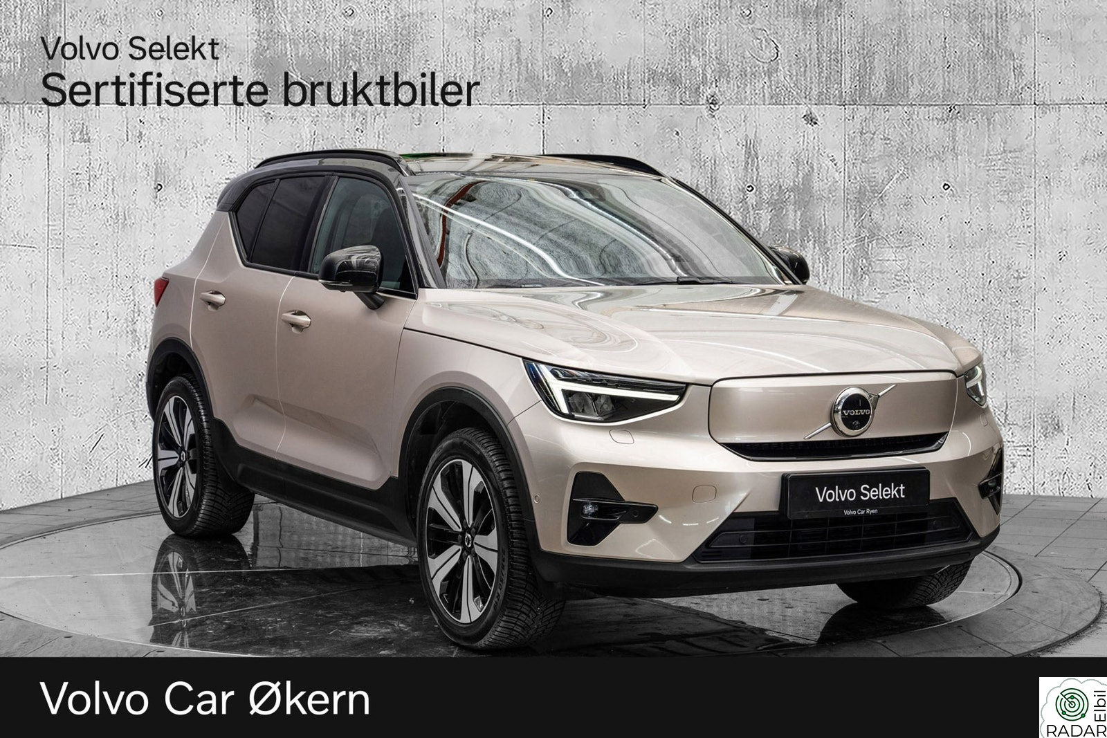 VOLVO XC40 El. Twin Ultimate 408Hk. Topputstyrt!
